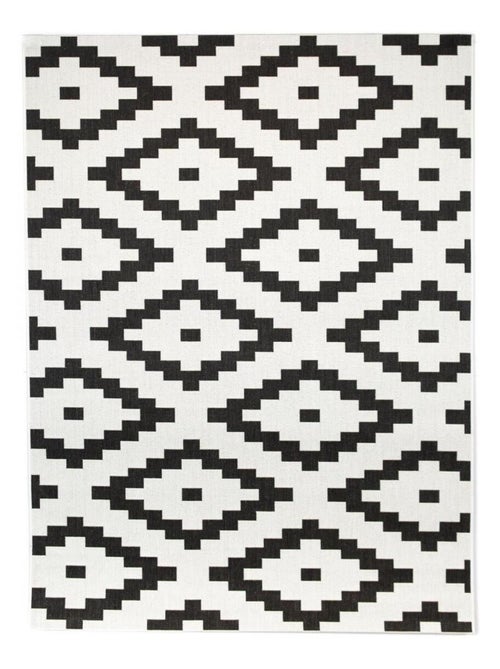 Tapis extérieur tissé kilim rectangle STALOW 10 - Kiabi