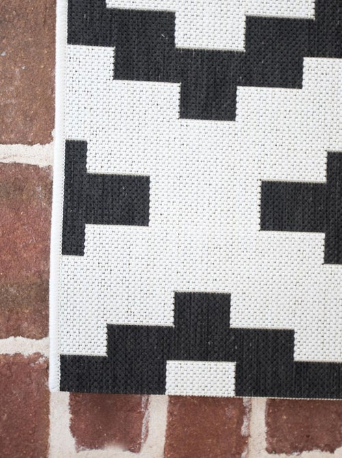 Tapis extérieur tissé kilim rectangle STALOW 10 - Kiabi