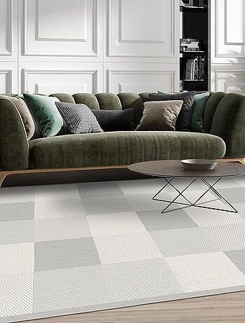 Tapis extérieur tissé kilim rectangle STAROW 1