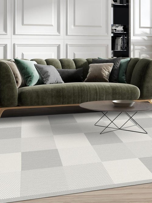 Tapis extérieur tissé kilim rectangle STAROW 1 - Kiabi