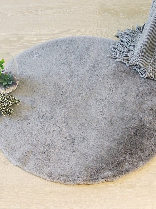 Tapis fausse fourrure extra doux GR 80 cm - Kiabi
