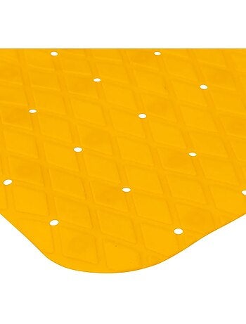 Tapis fond de baignoire 35 x 70 cm Colorama moutarde