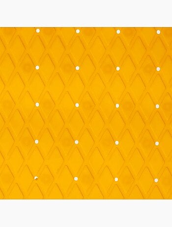 Tapis fond de baignoire 35 x 70 cm Colorama moutarde