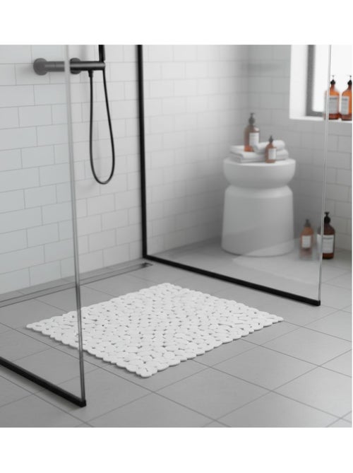 Tapis fond de douche Collection Galet - Kiabi