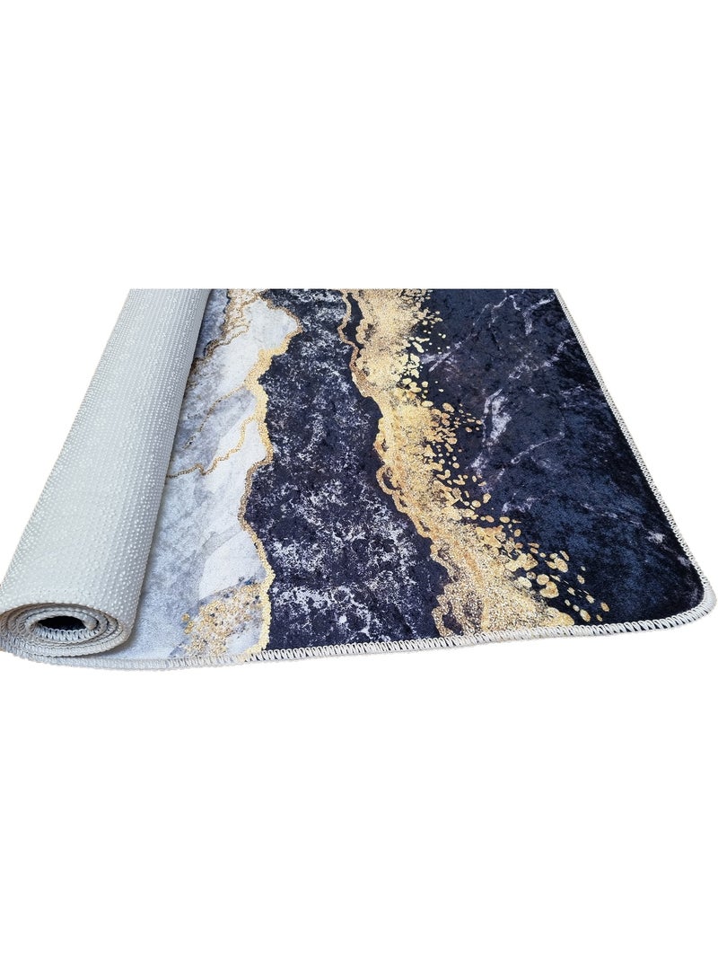 Tapis GOLD, Black Noir - Kiabi