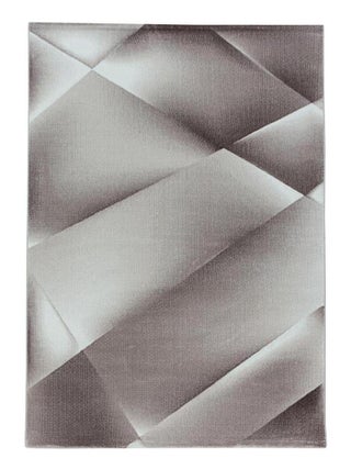 Tapis graphique moderne à courtes mèches Fauvette