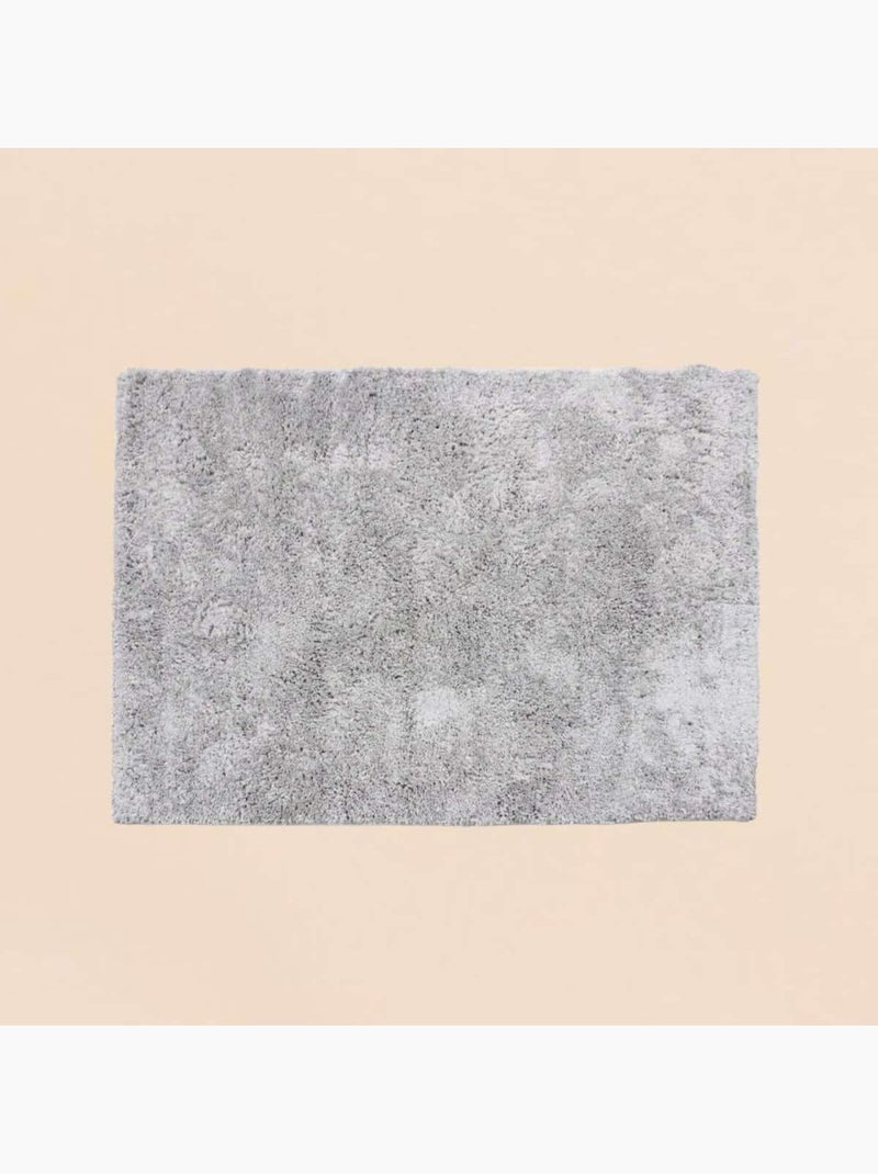Tapis gris clair 120x170cm Gris clair - Kiabi