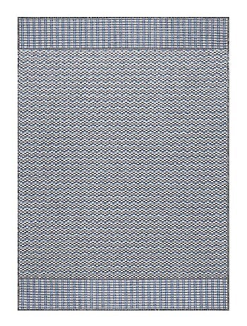 Tapis gris plat intérieur et extérieur design Latina