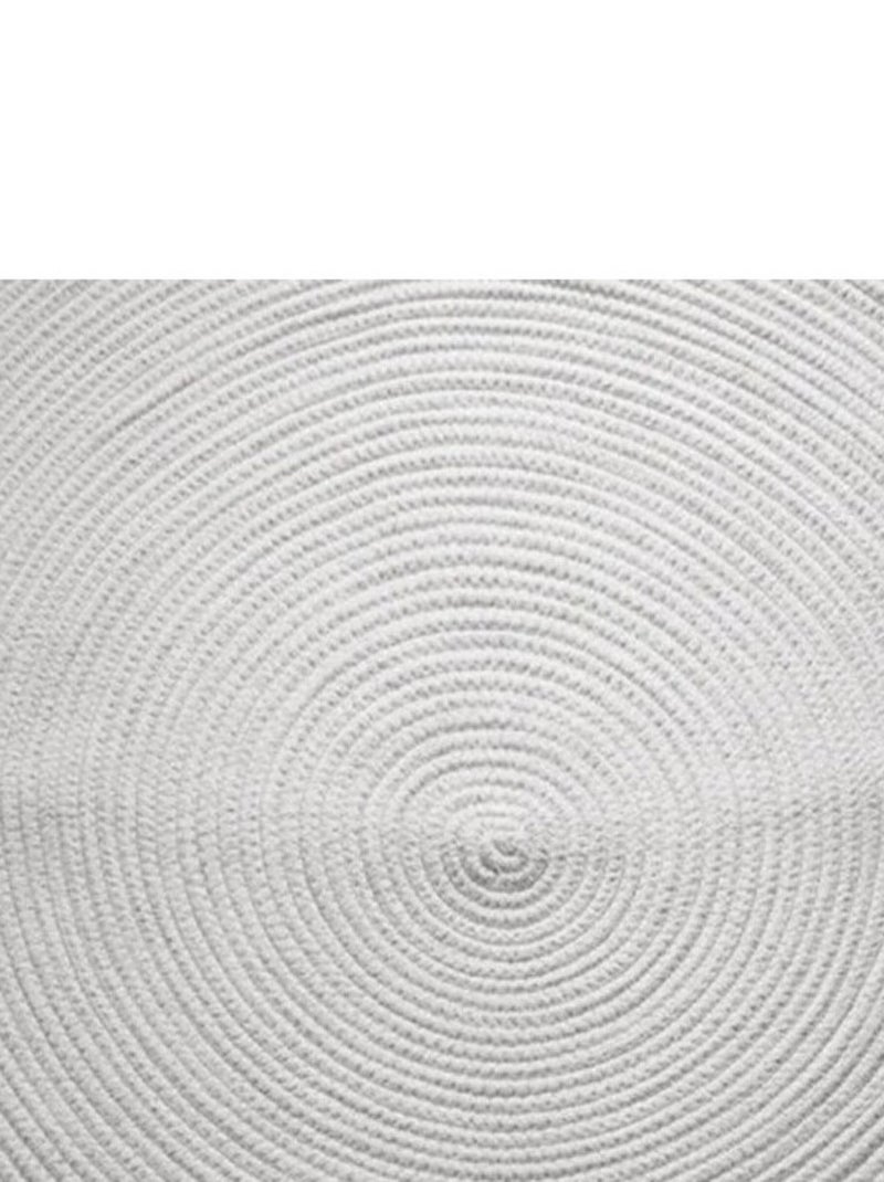 Tapis gros pompons 90 cm gris Gris - Kiabi