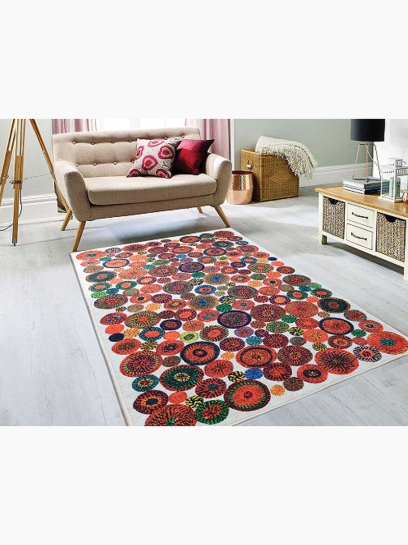 Tapis HAPPY Beige Beige - Kiabi