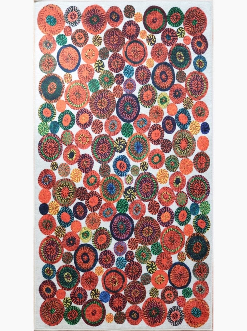 Tapis HAPPY Noir Noir - Kiabi