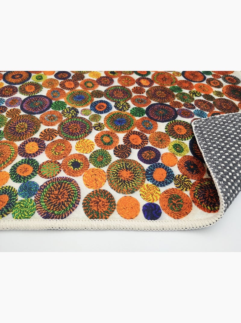 Tapis HAPPY Noir Noir - Kiabi