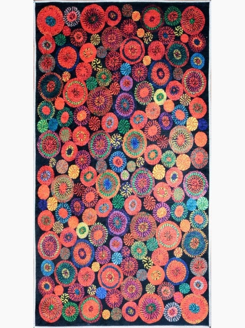 Tapis HAPPY Noir - Kiabi
