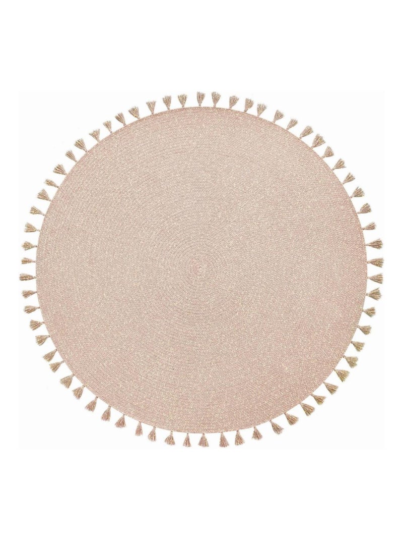 Tapis Heloise en coton Rose - Kiabi