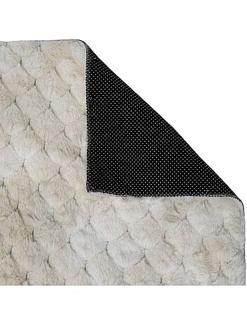 Tapis imitation fourrure adriel
