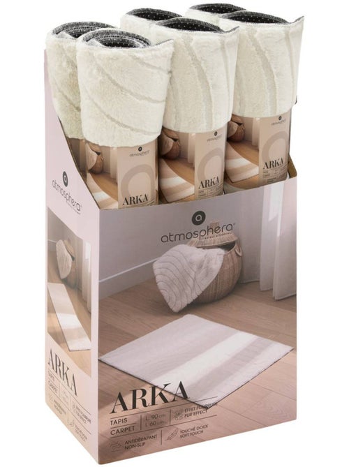 Tapis imitation fourrure arka - Kiabi