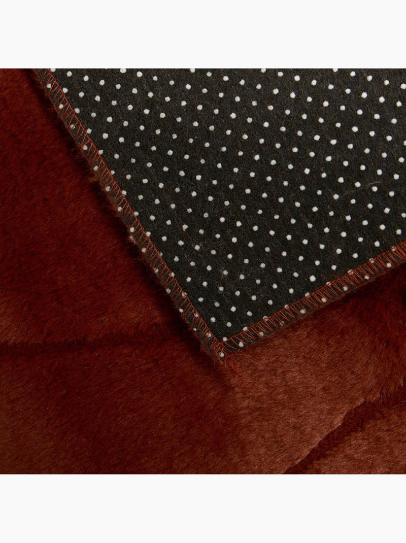 Tapis imitation fourrure ONINA Ambre - Kiabi