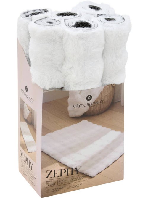 Tapis imitation fourrure zephy - Kiabi
