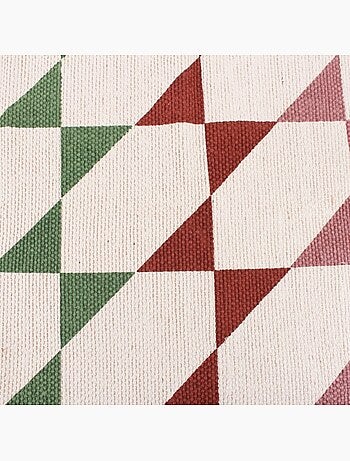 Tapis imprimé géométrique ethnique colorés 80x150 cm