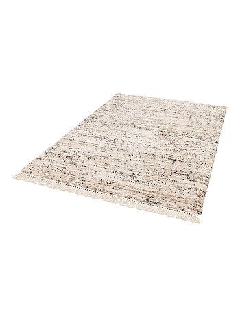 Tapis intérieur avec motif tacheté créme Richie