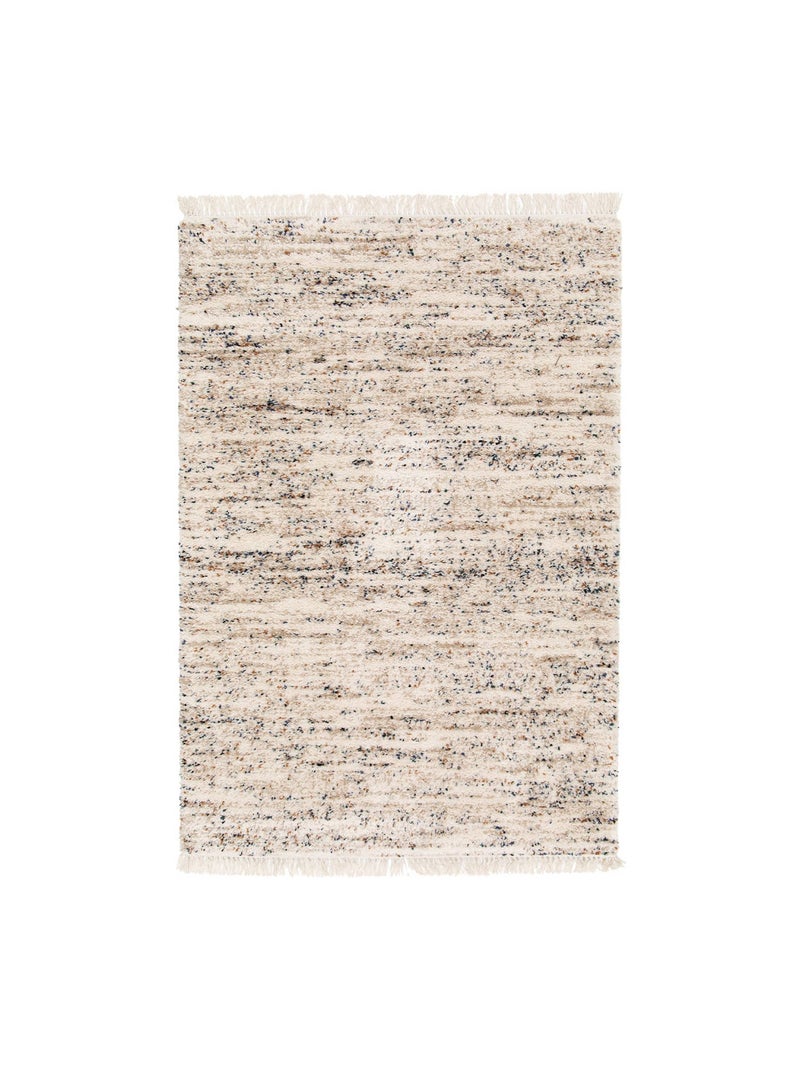 Tapis intérieur avec motif tacheté créme Richie Beige - Kiabi