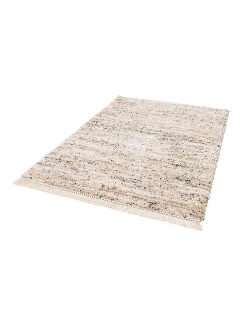 Tapis intérieur avec motif tacheté créme Richie - Kiabi