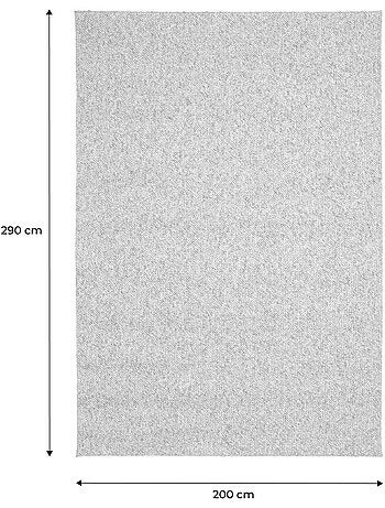 Tapis intérieur bouclette caramel effet chiné Walter
