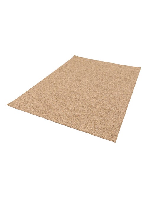 Tapis intérieur bouclette caramel effet chiné Walter - Kiabi