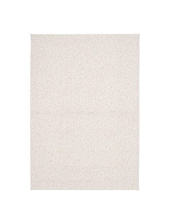 Tapis intérieur bouclette crème effet chiné Walter