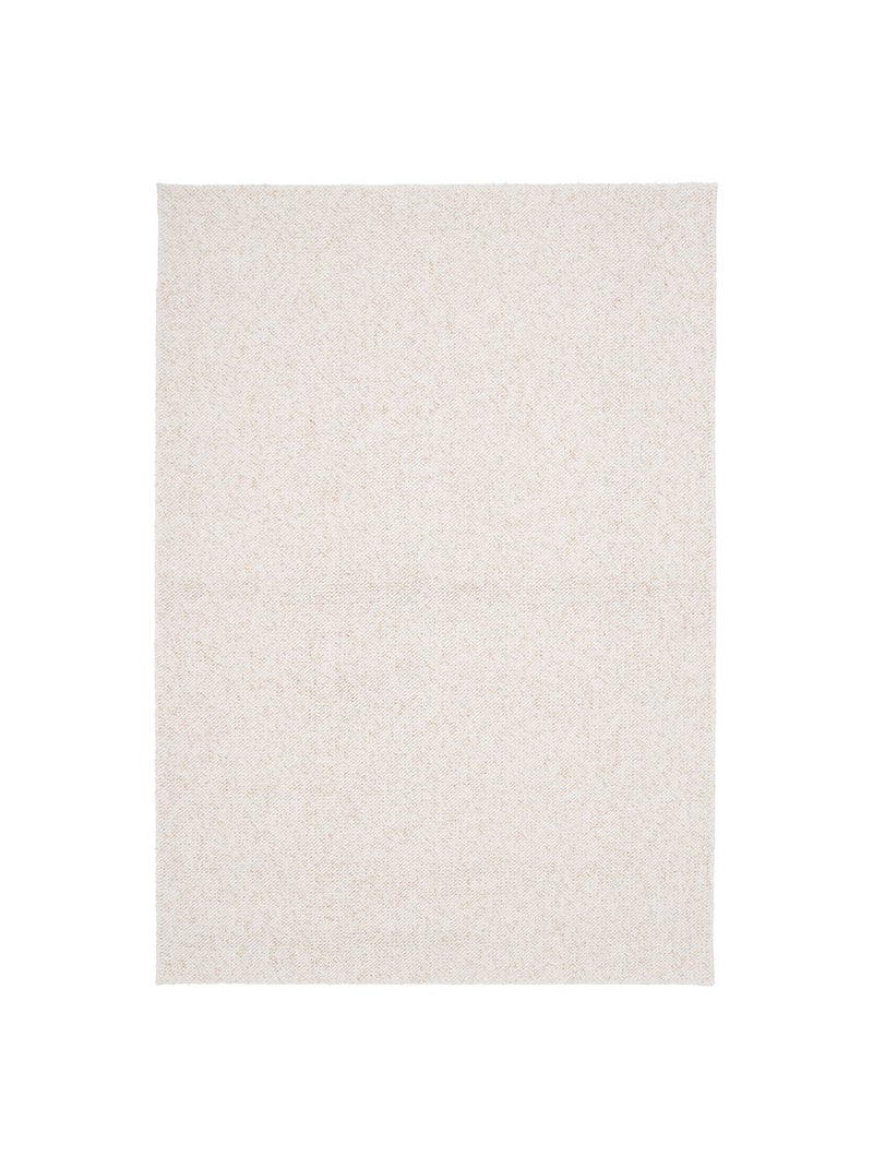 Tapis intérieur bouclette crème effet chiné Walter Beige chiné - Kiabi
