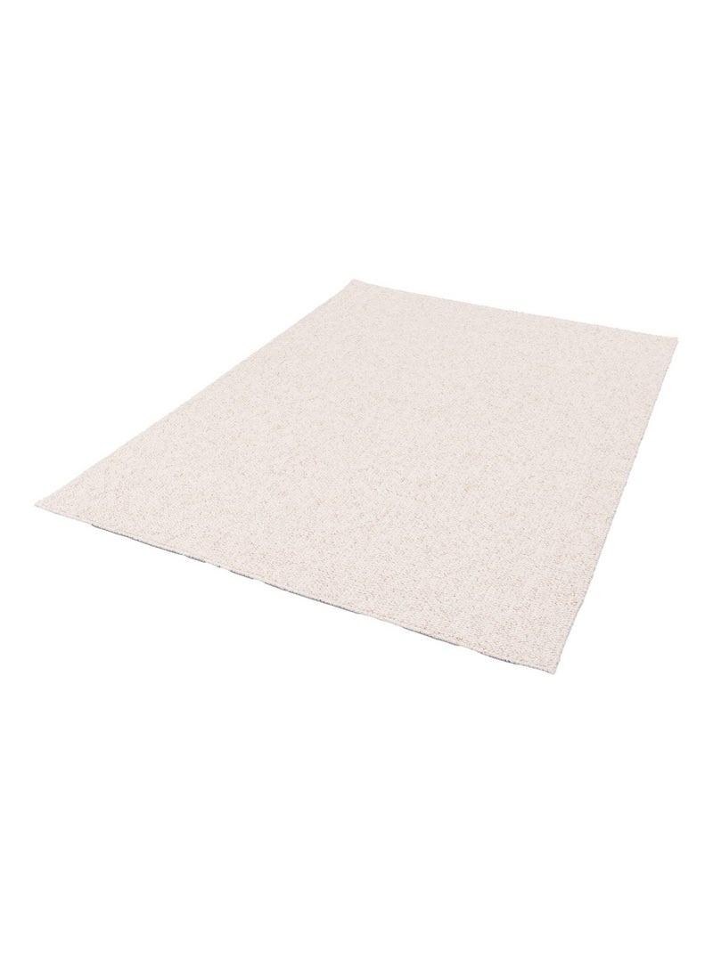 Tapis intérieur bouclette crème effet chiné Walter Beige chiné - Kiabi
