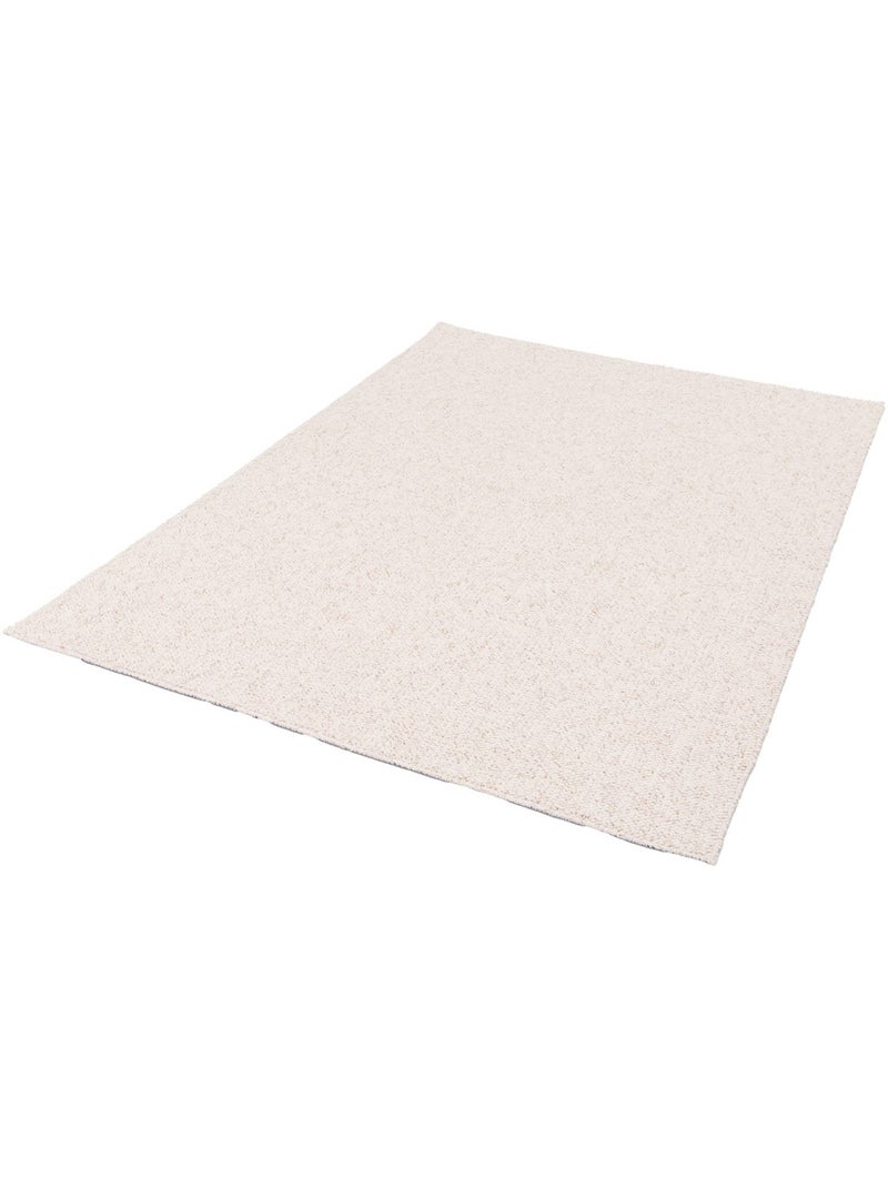 Tapis intérieur bouclette crème effet chiné walter Crème - Kiabi