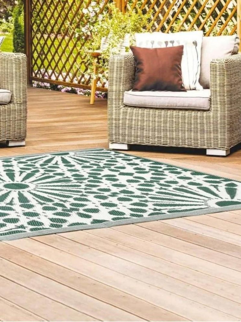 Tapis intérieur et extérieur Patio 120x180 vert Vert - Kiabi