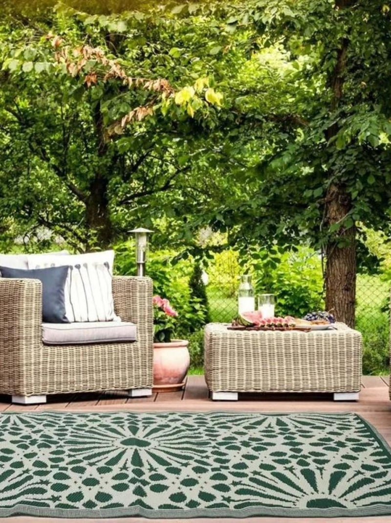Tapis intérieur et extérieur Patio 120x180 vert Vert - Kiabi