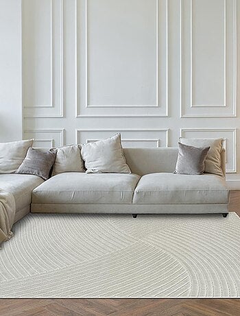 Tapis intérieur extérieur en relief ton sur ton LYN14 GEMGRAF