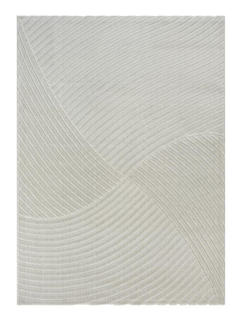 Tapis intérieur extérieur en relief ton sur ton LYN14 GEMGRAF Gris - Kiabi