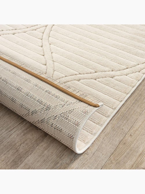 Tapis intérieur extérieur en relief ton sur ton LYN14 TENDIA - Kiabi Tapis intérieur extérieur en relief ton sur ton LYN14 TENDIA - Kiabi