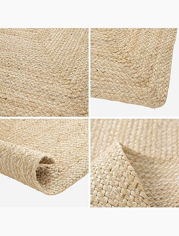 Tapis intérieur jute naturel Padma