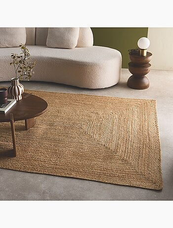 Tapis intérieur jute naturel Padma