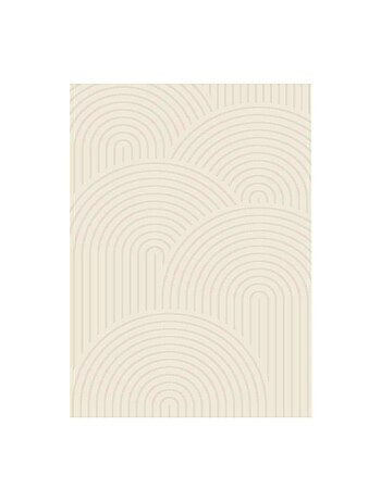 Tapis intérieur motif arches crème brad