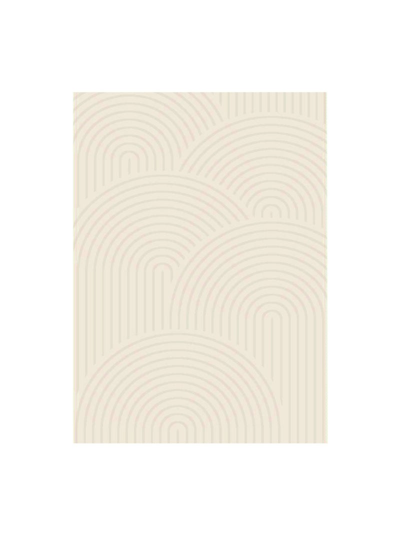 Tapis intérieur motif arches crème Brad Beige - Kiabi