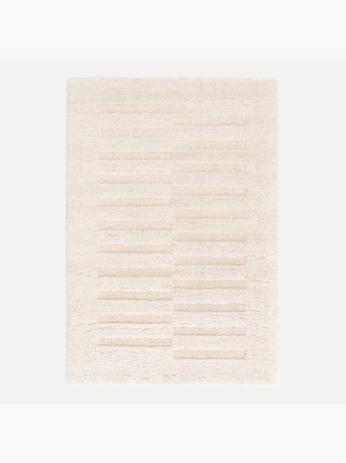 Tapis intérieur motif avec relief crème Rio - Kiabi Tapis intérieur motif avec relief crème Rio - Kiabi