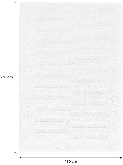 Tapis intérieur motif avec relief crème rio - Kiabi Tapis intérieur motif avec relief crème rio - Kiabi