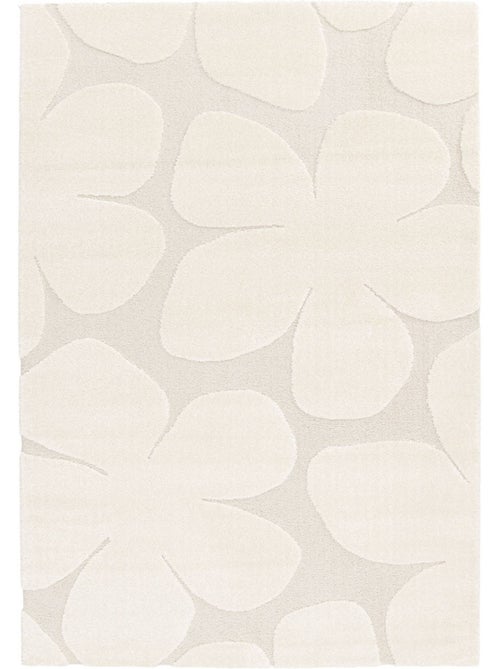 Tapis intérieur motif fleures crème betty - Kiabi Tapis intérieur motif fleures crème betty - Kiabi