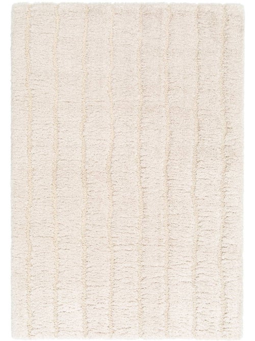 Tapis intérieur motif linéaire crème Sol - Kiabi