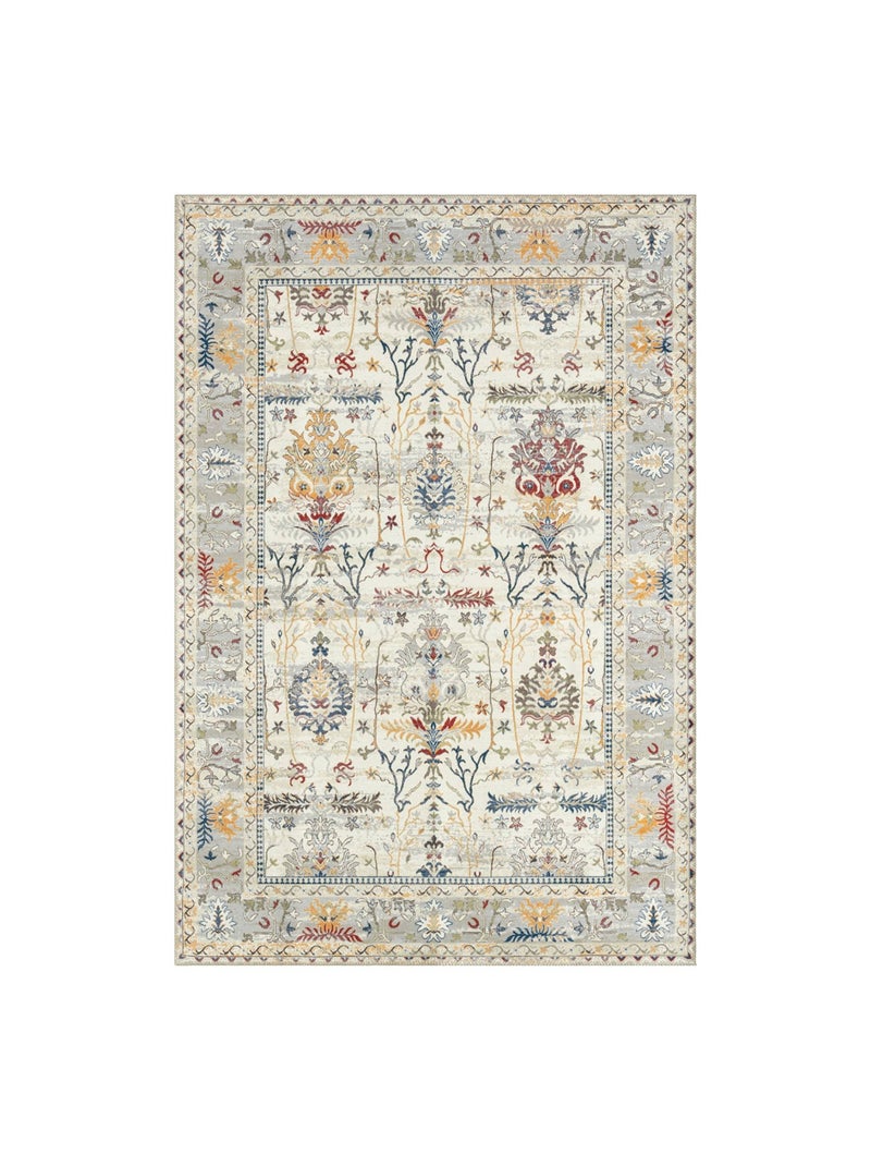 Tapis intérieur motif oriental / persan multicolore Cavy Multicolore - Kiabi