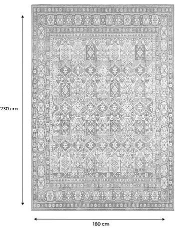 Tapis intérieur motif oriental / persan multicolore Tomo