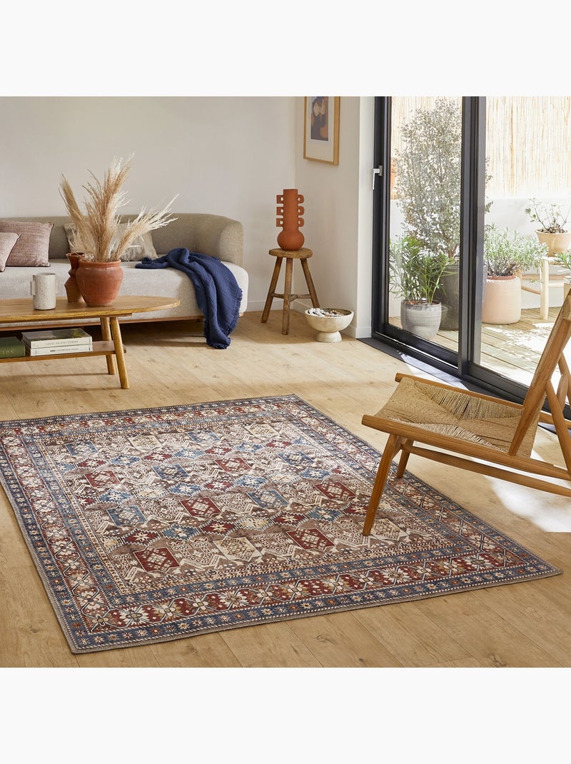 Tapis intérieur motif oriental / persan multicolore Tomo Multicolore - Kiabi