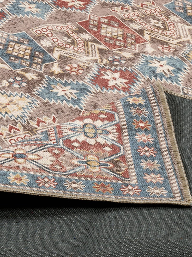 Tapis intérieur motif oriental / persan multicolore Tomo Multicolore - Kiabi