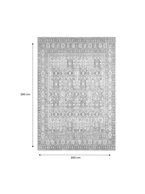 Tapis intérieur motif oriental / persan multicolore Tomo - Kiabi